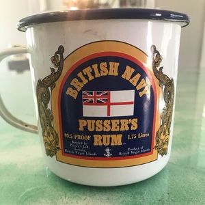 British Navy Pusser’s Rum Mug